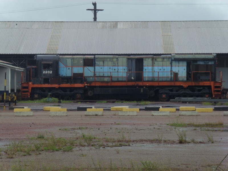 Foto: estación Santana - Estrada de Ferro do Amapá (Amapá), Brasil