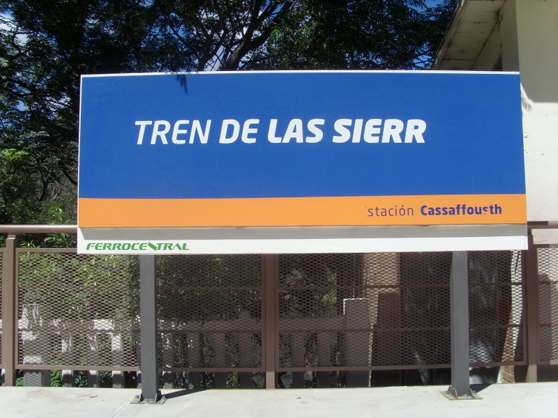Foto: estación Cassaffousth - San Roque (Córdoba), Argentina