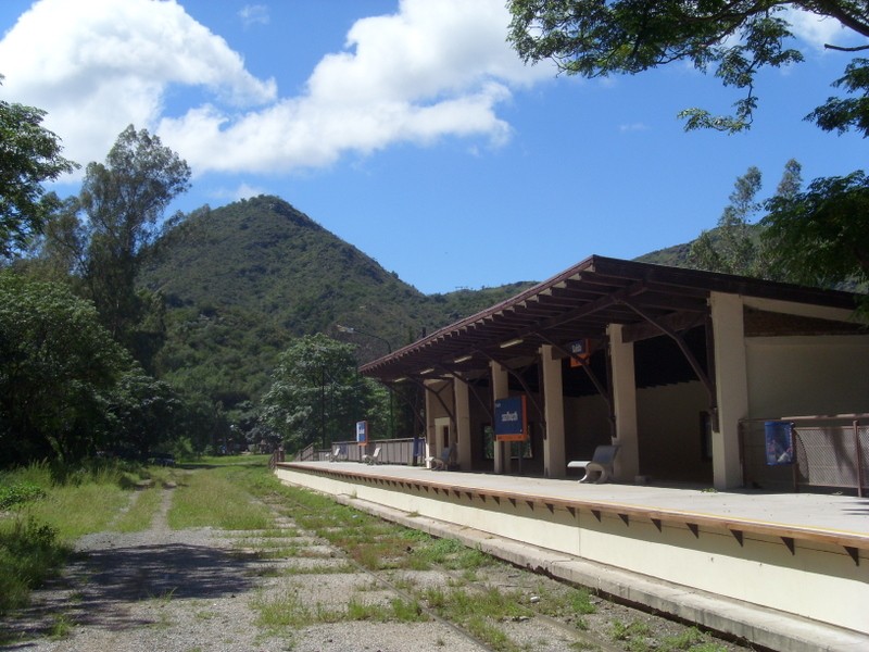 Foto: estación Cassaffousth - San Roque (Córdoba), Argentina