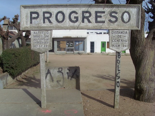 Foto: estación Progreso - Progreso (Canelones), Uruguay