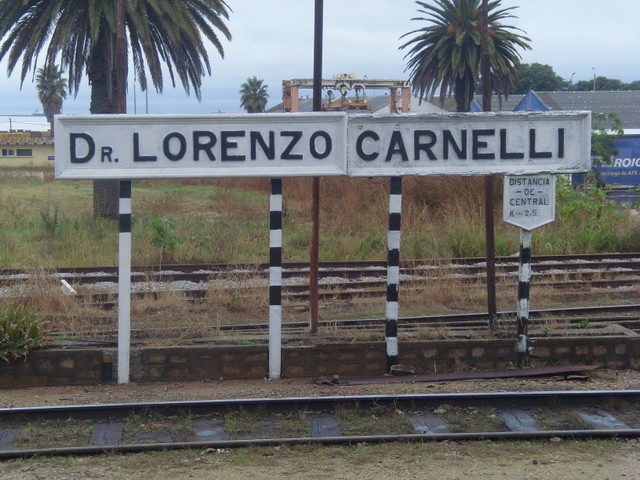 Foto: estación Dr. Lorenzo Carnelli (ex Bella Vista) - Montevideo, Uruguay