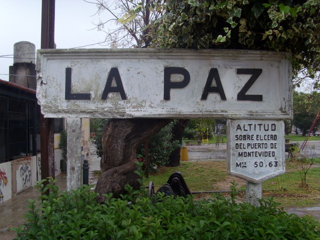 Foto: estación La Paz - La Paz (Canelones), Uruguay