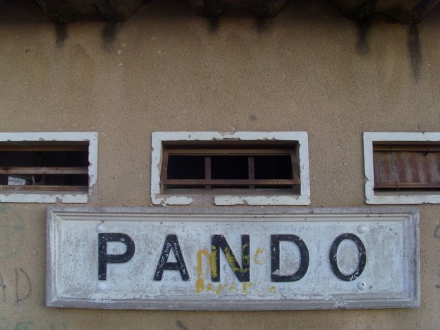 Foto: estación Pando - Pando (Canelones), Uruguay