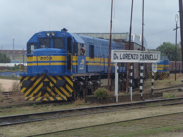 Foto: estación Dr. Lorenzo Carnelli (ex Bella Vista) - Montevideo, Uruguay