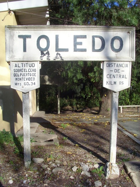 Foto: estación Toledo - Toledo (Canelones), Uruguay