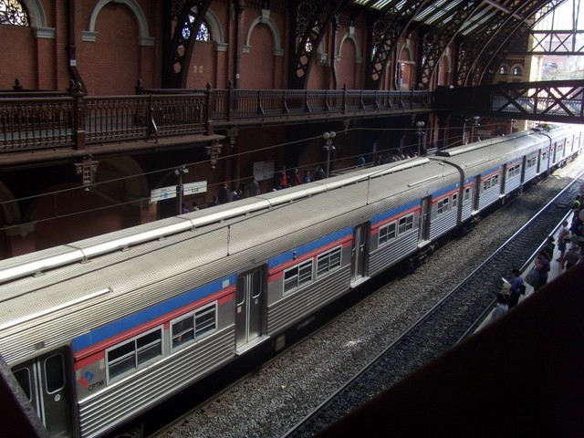 Foto: tren turístico en Estação da Luz - São Paulo, Brasil