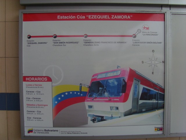 Foto: Cúa, Estación General Ezequiel Zamora - Cúa (Miranda), Venezuela
