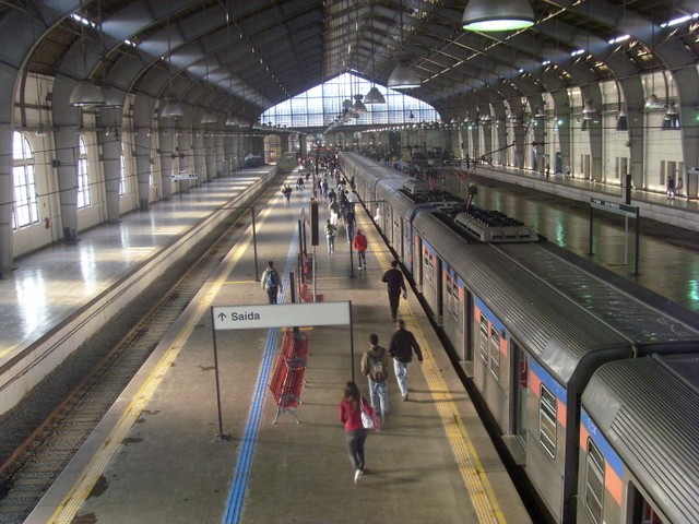 Foto: estación Júlio Prestes, ex estación São Paulo de la la Estrada de Ferro Sorocabana - São Paulo, Brasil