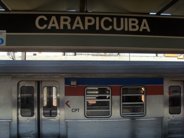 Foto: estación Carapicuiba - Carapicuiba (São Paulo), Brasil