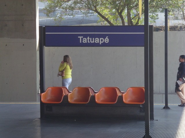 Foto: estación Tatuapé - São Paulo, Brasil