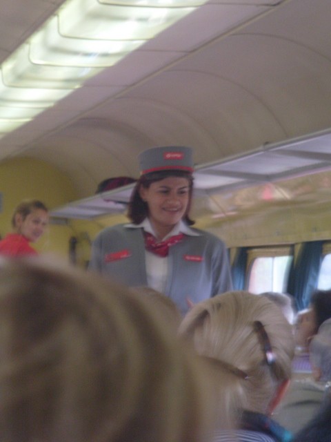 Foto: guardesa del tren turístico - São Paulo, Brasil