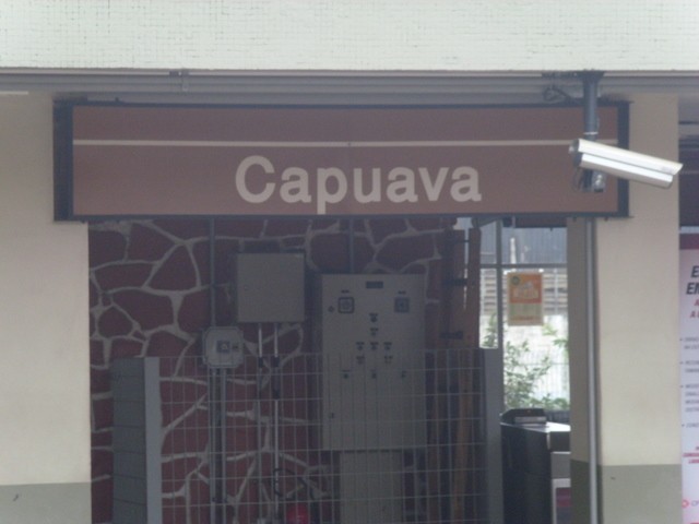 Foto: estación Capuava - Santo André (São Paulo), Brasil