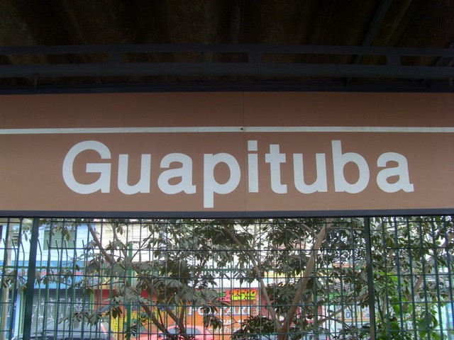 Foto: estación Guapituba - Mauá (São Paulo), Brasil