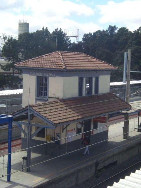 Foto: estación Caimon Viana - Poá (São Paulo), Brasil
