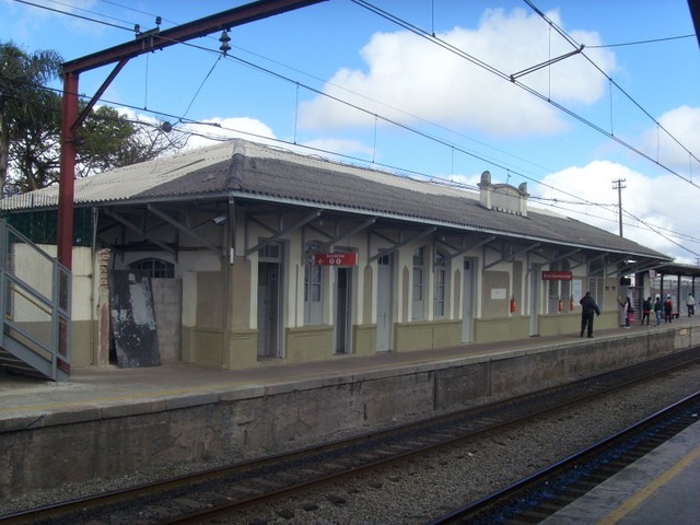 Foto: estación Jundiapeba - Mogi das Cruzes (São Paulo), Brasil