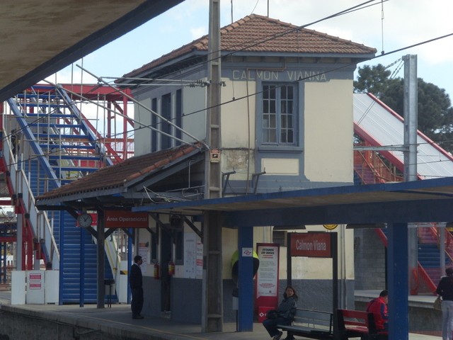 Foto: estación Caimon Viana - Poá (São Paulo), Brasil