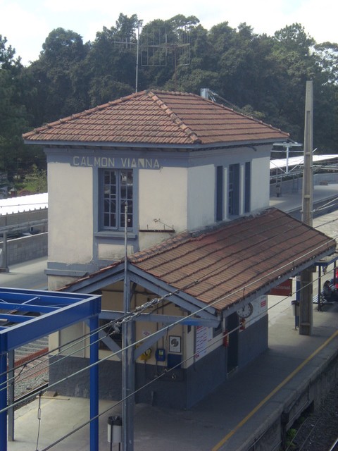 Foto: estación Caimon Viana - Poá (São Paulo), Brasil