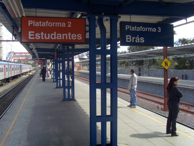 Foto: estación Caimon Viana - Poá (São Paulo), Brasil