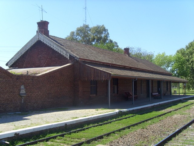 Foto: estación Alvear, FC Mitre - Alvear (Santa Fe), Argentina