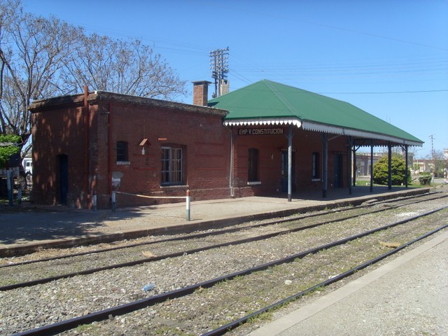 Foto: estación Empalme Villa Constitución, FC Mitre - Empalme Villa Constitución (Santa Fe), Argentina