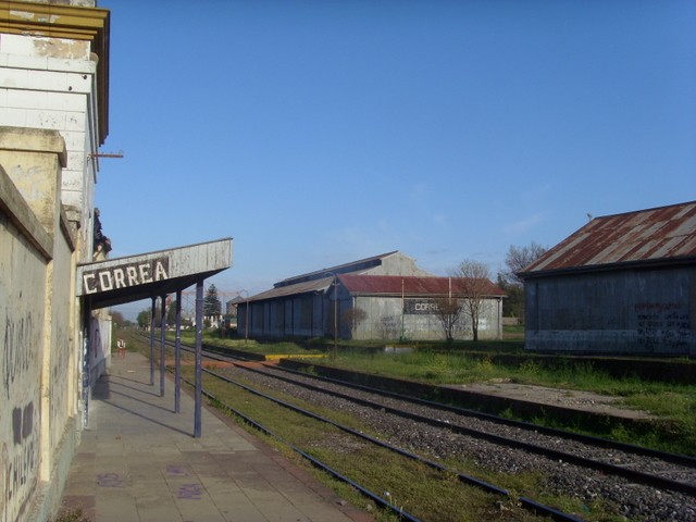 Foto: estación Correa - Correa (Santa Fe), Argentina