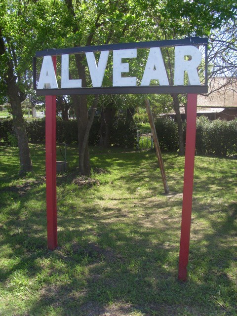 Foto: estación Alvear, FC Mitre - Alvear (Santa Fe), Argentina