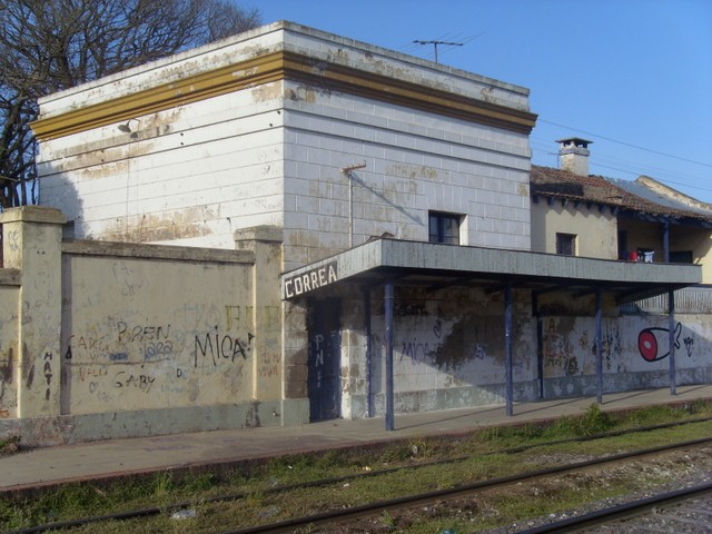 Foto: estación Correa - Correa (Santa Fe), Argentina