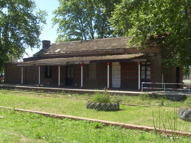 Foto: estación Fighiera, FC Mitre - Fighiera (Santa Fe), Argentina
