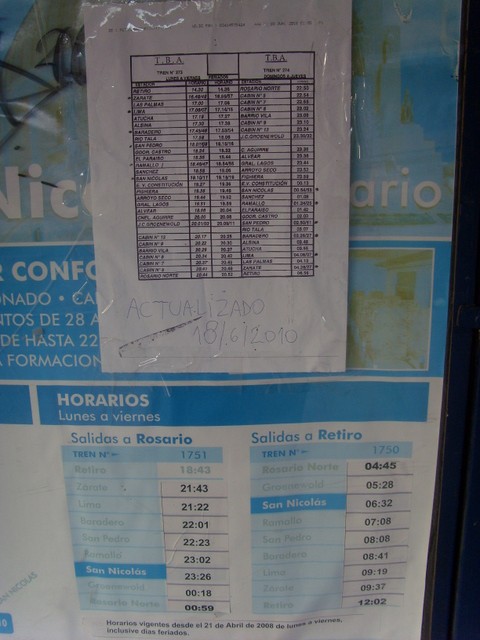 Foto: estación San Nicolás R - San Nicolás de los Arroyos (Buenos Aires), Argentina