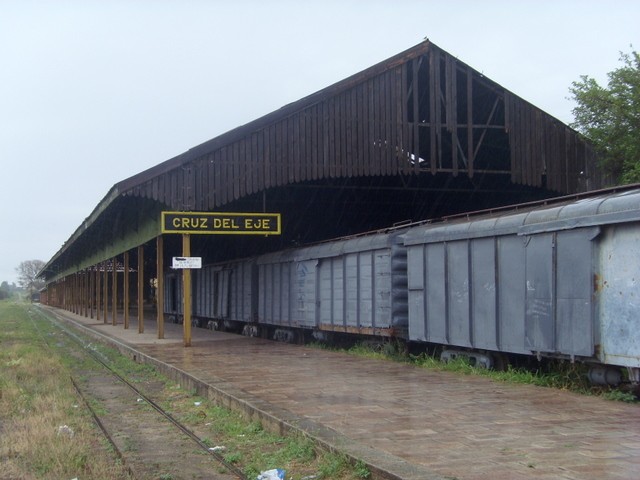 Foto: estación Cruz del Eje, FC Belgrano - Cruz del Eje (Córdoba), Argentina