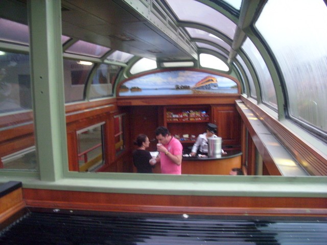 Foto: tren del Ferrocarril del Canal de Panamá - Canal de Panamá (Panamá), Panamá