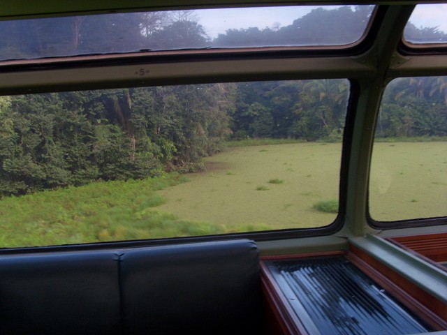 Foto: tren del Ferrocarril del Canal de Panamá - Canal de Panamá (Panamá), Panamá