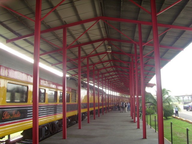 Foto: estación Colón del Ferrocarril del Canal de Panamá - Colón, Panamá