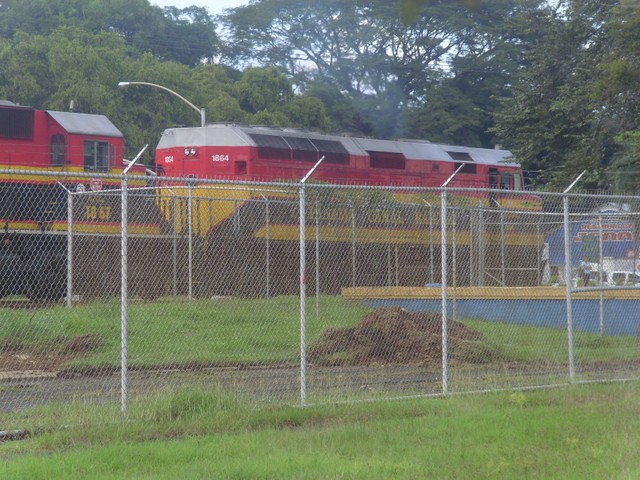Foto: material rodante del Ferrocarril del Canal de Panamá - Balboa (Panamá), Panamá
