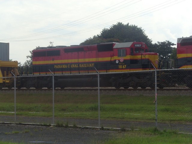 Foto: material rodante del Ferrocarril del Canal de Panamá - Balboa (Panamá), Panamá