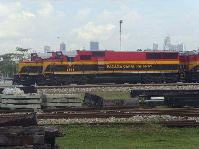 Foto: material rodante del Ferrocarril del Canal de Panamá - Balboa (Panamá), Panamá