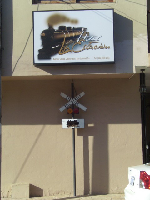 Foto: Hotel La Estación, donde se hallaba la estación - San Juan del Sur (Rivas), Nicaragua