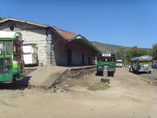 Foto: ex estación San Vicente - San Vicente, El Salvador
