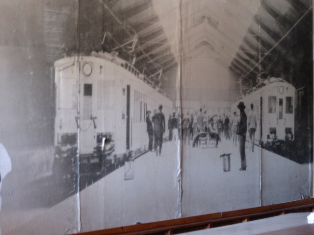 Foto: ex estación Quetzaltenango; detalle del interior - Quetzaltenango, Guatemala
