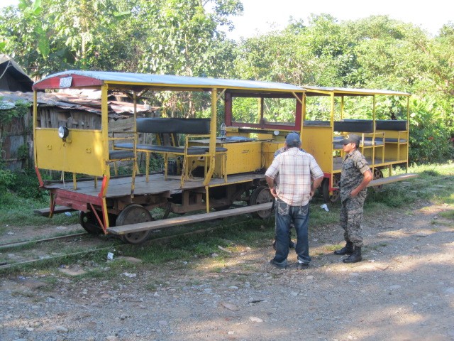 Foto: tren turístico - La Unión (Atlántida), Honduras