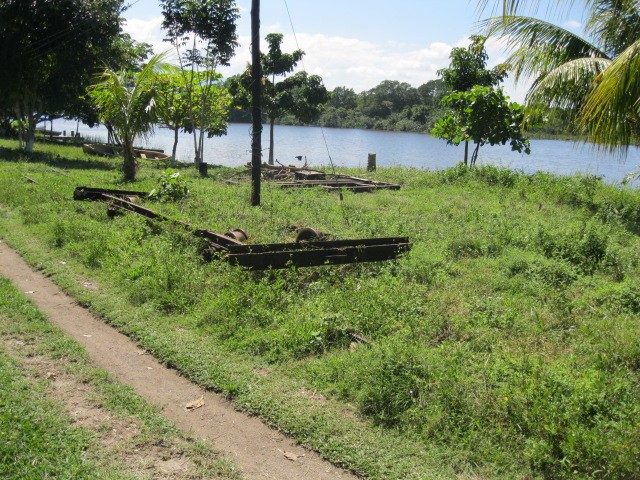 Foto: término del recorrido del tren turístico - Cuero y Salado (Atlántida), Honduras