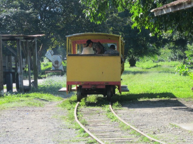 Foto: término del recorrido del tren turístico - Cuero y Salado (Atlántida), Honduras