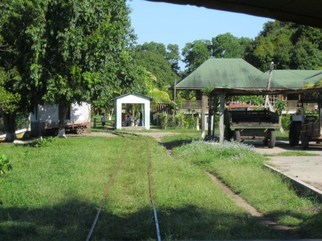 Foto: término del recorrido del tren turístico - Cuero y Salado (Atlántida), Honduras