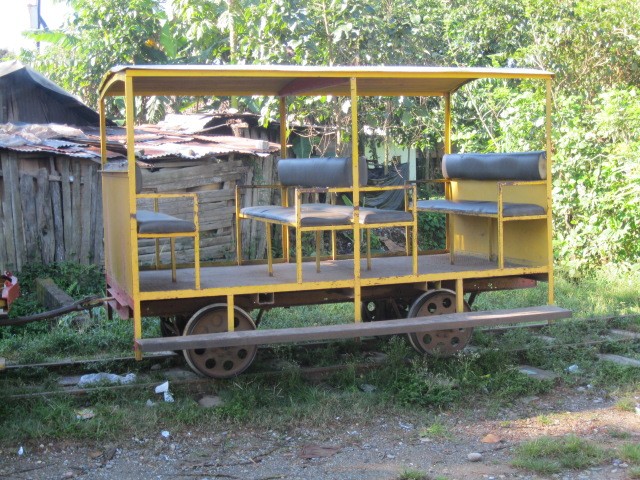Foto: tren turístico - La Unión (Atlántida), Honduras