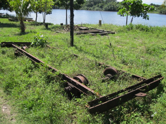 Foto: término del recorrido del tren turístico - Cuero y Salado (Atlántida), Honduras