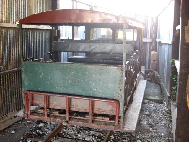 Foto: salida del tren turístico - La Unión (Atlántida), Honduras