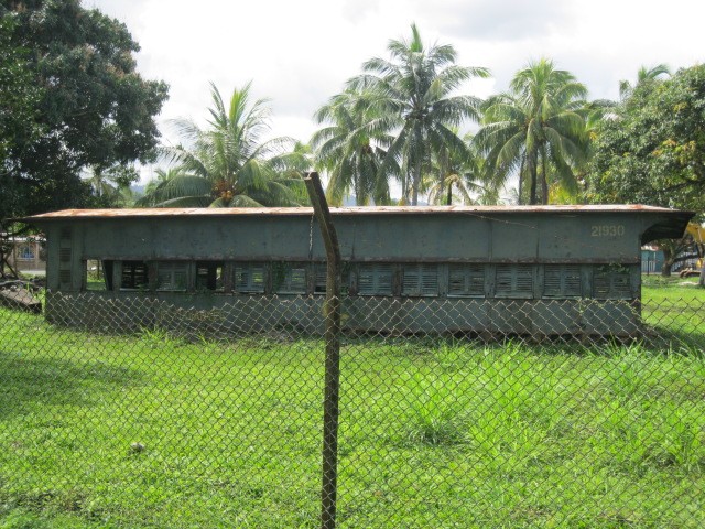 Foto: ferrocarril bananero Bocas Fruit Company, muerto - Almirante (Bocas del Toro), Panamá