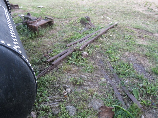 Foto: restos de vaporera - Bocas del Toro, Panamá