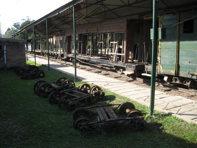 Foto: ex estación Santa Ana, FC Urquiza - Santa Ana (Corrientes), Argentina