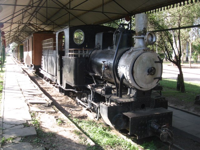 Foto: ex estación Santa Ana, FC Urquiza - Santa Ana (Corrientes), Argentina